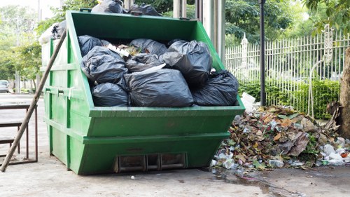 Recycling process in action at a Woodgreen facility